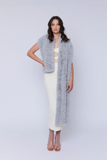 Crazy For You Scarf Grey